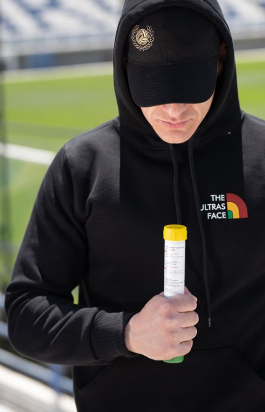 Hoodie "Ultras Face" Black 