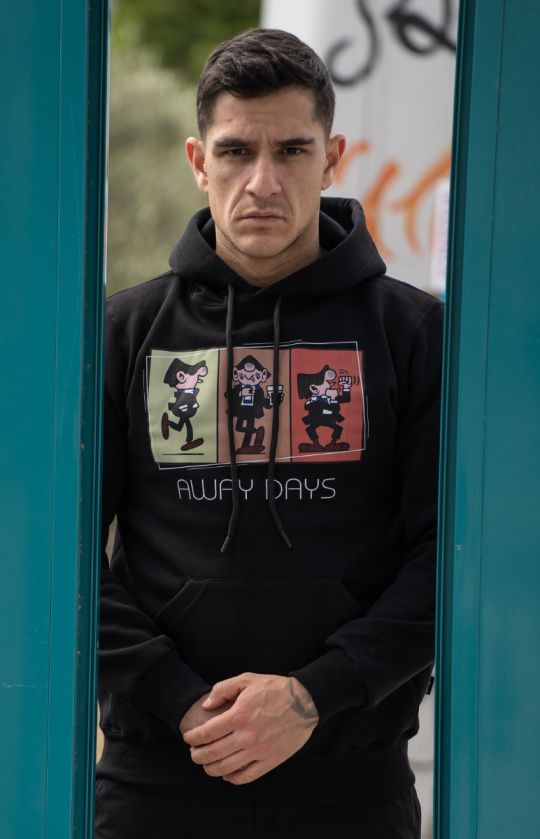 Hoodie "Away Days 2023" Black 