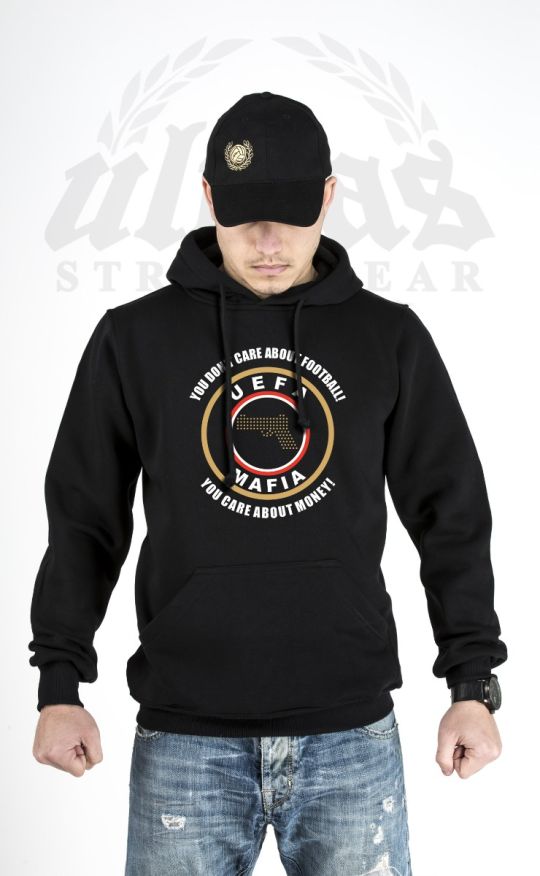 Hoodie "Uefa Mafia" Black