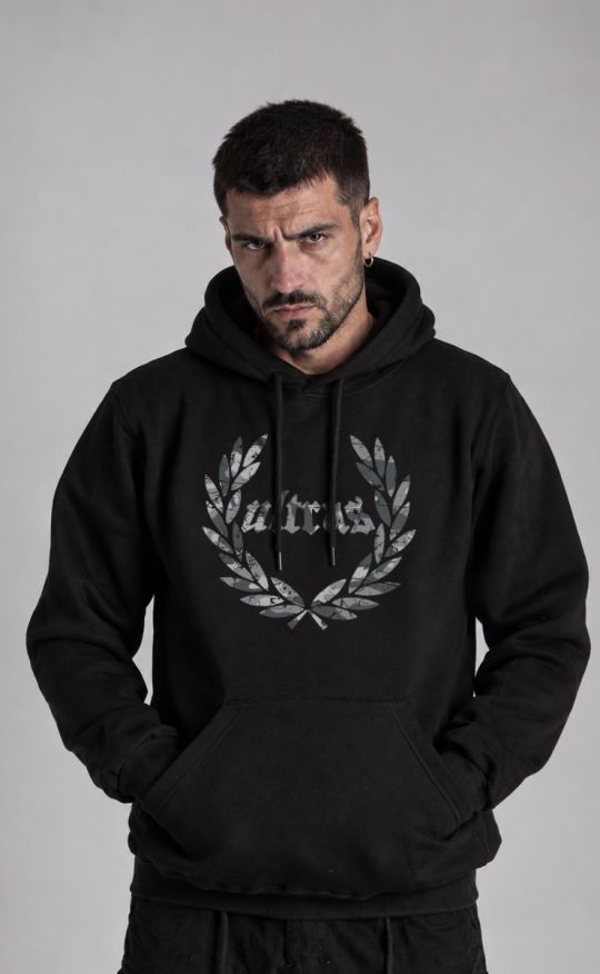 Hoodie "Ultras Laurel" Black