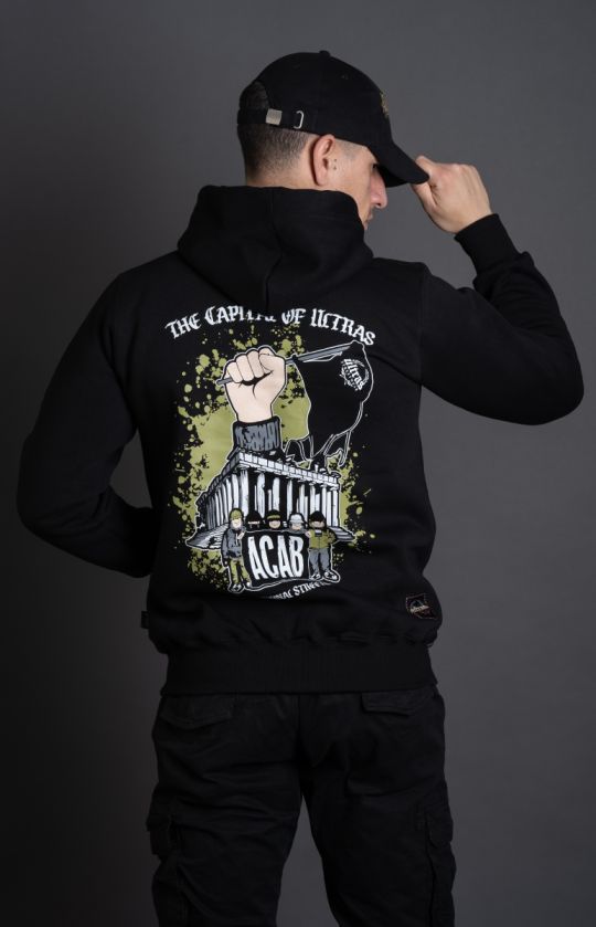 Hoodie "Capital Of Ultras" Black