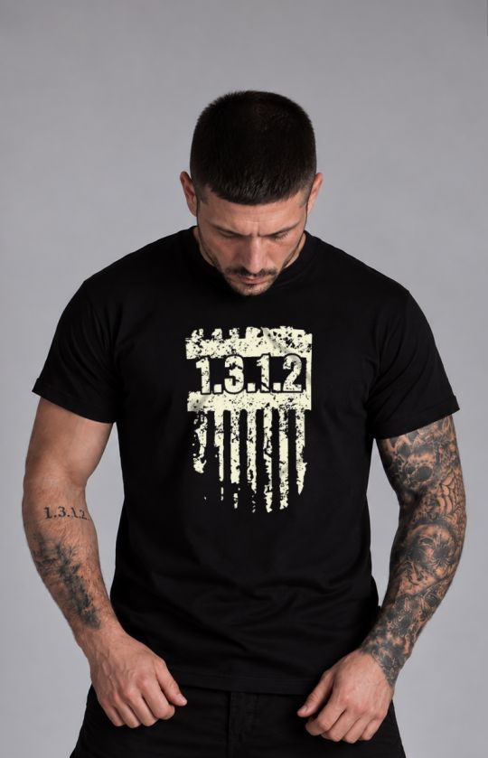 T-shirt "1312 Shield" Black