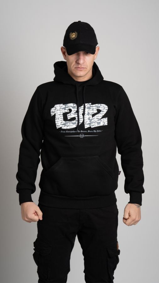 Hoodie "1312" Black