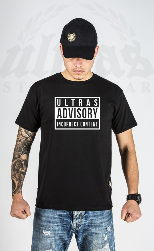 T-shirt "Ultras Advisory" Black
