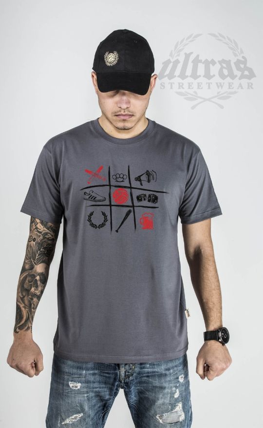 T-shirt "Tic Tac" Grey