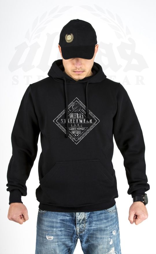 Hoodie "Ultras Streetwear 1312" Black