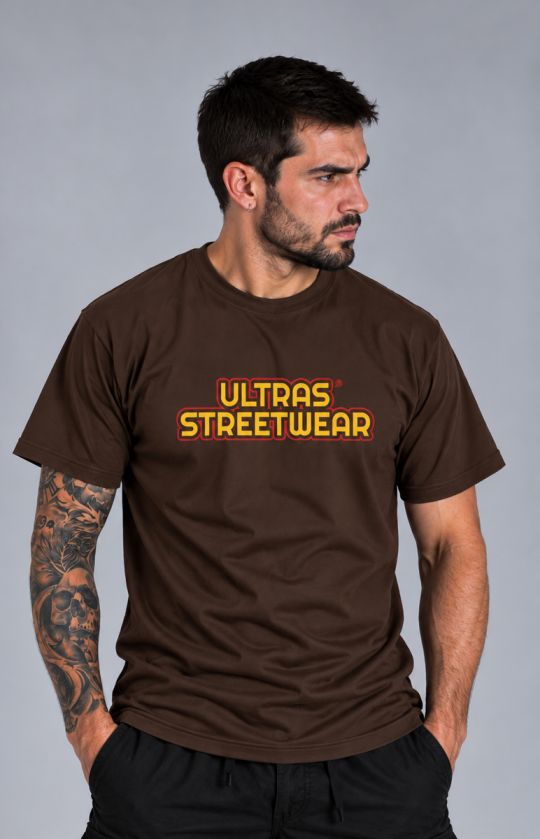 T-shirt "Ultras Streewear" with Pyro Brown