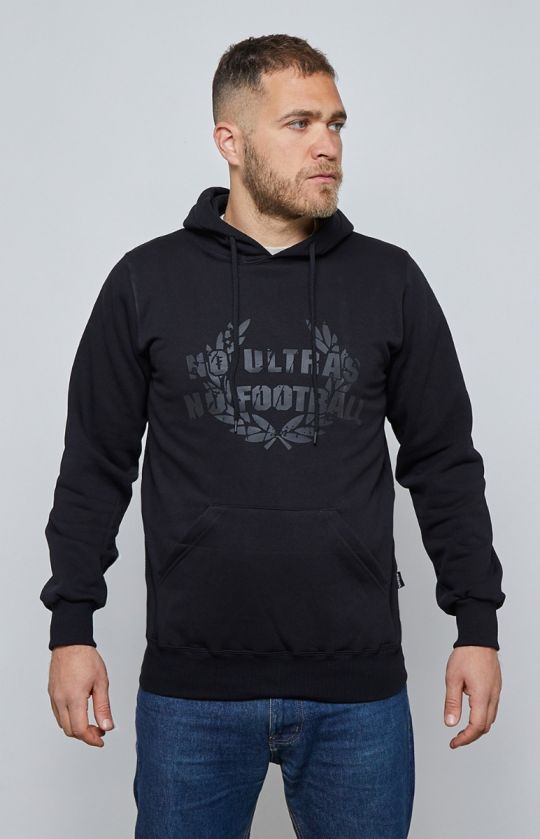 Hoodie "No Ultras No Football" Black