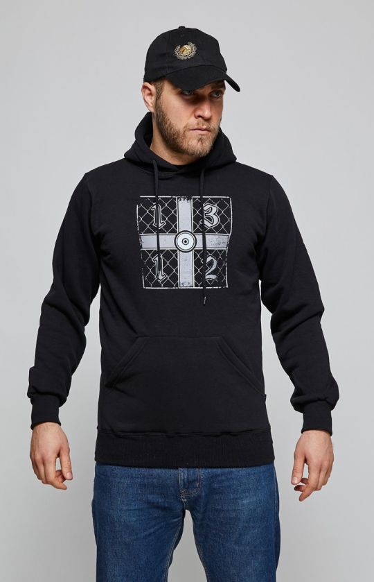 Hoodie "Cage 1312" Black