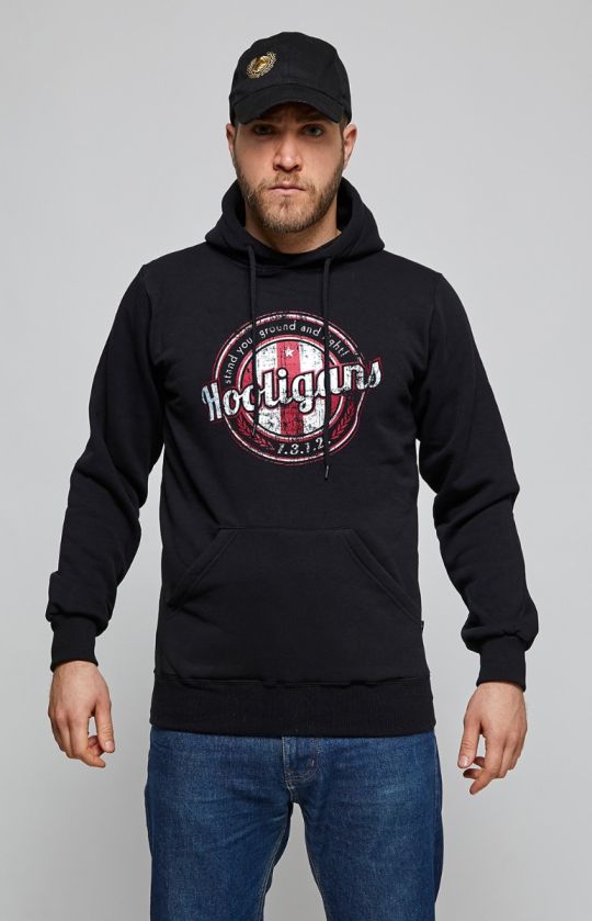 Hoodie "Hooligans" Black