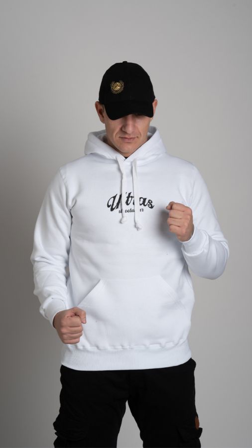 Hoodie "LOUD WITH PASSION" White
