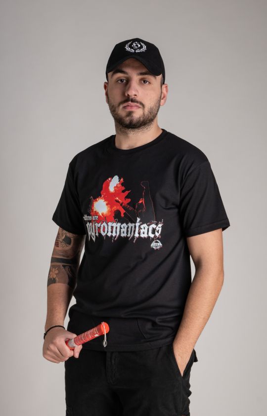 T-shirt "Pyromaniacs" Black