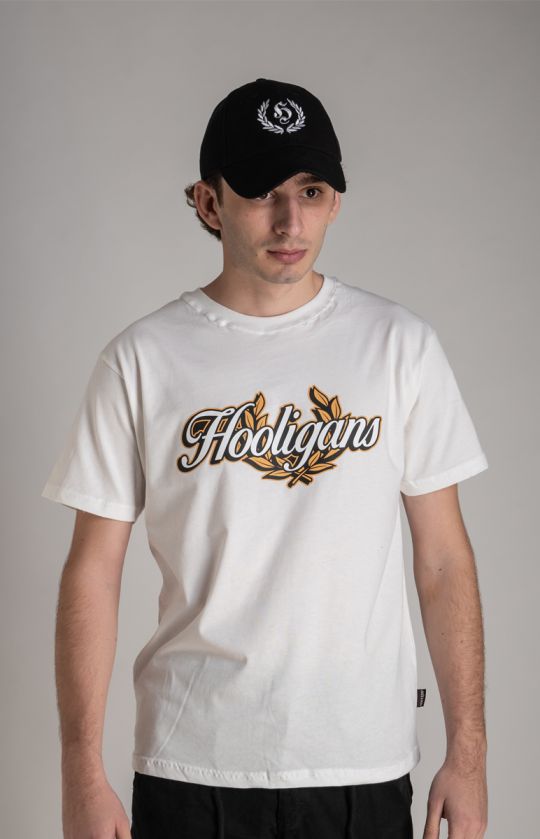 T-shirt "Hooligans Laurels" White