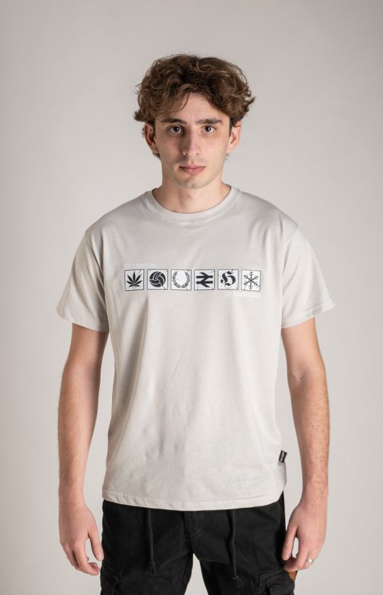 T-shirt "Vida-Cultura" Grey