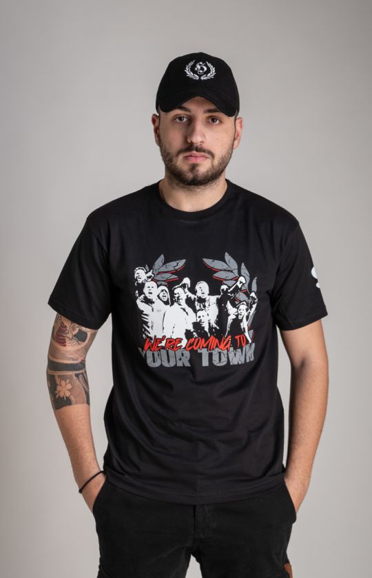 T-shirt "We 're coming" Black