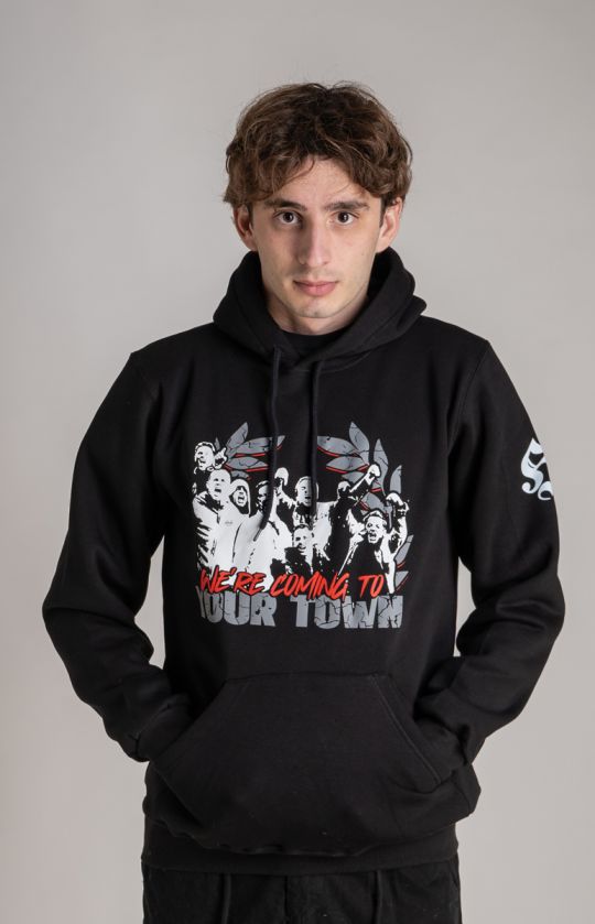 Hoodie ''We 're coming" Black