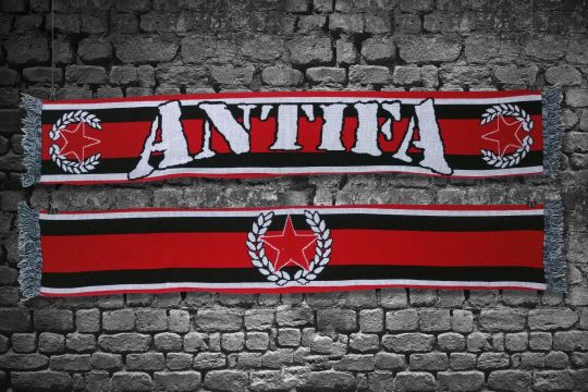 Knitted Scarf Antifa