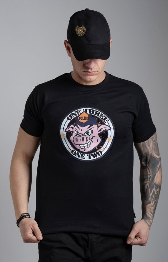 T-shirt "ACAB-PIG" Black