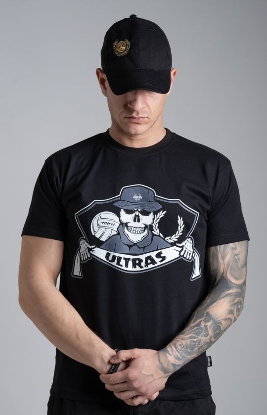 T-shirt "ULTRAS Skull Fan" Black