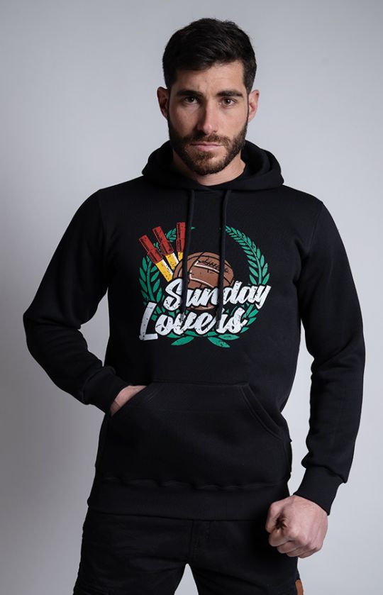 Hoodie "Sunday Lovers" Black 