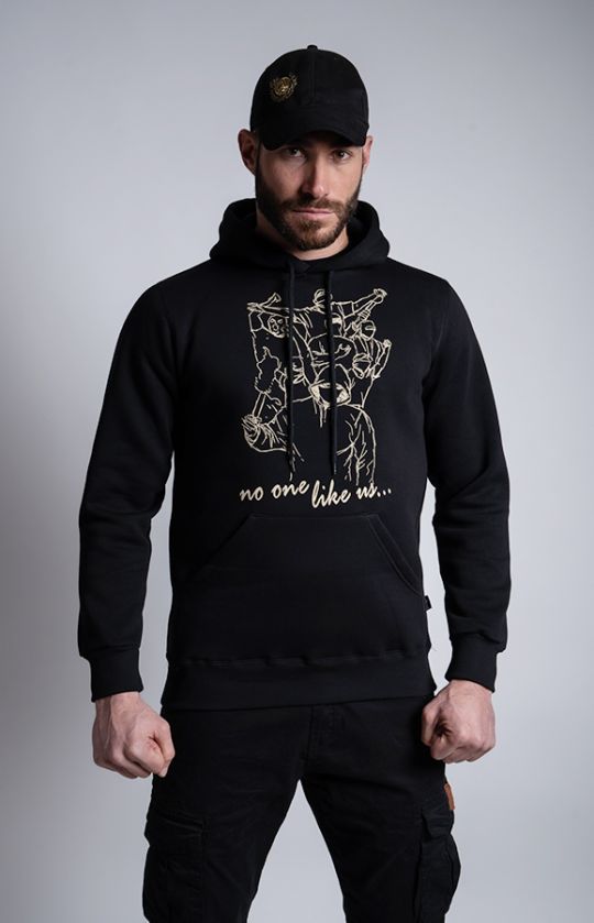 Hoodie "No One Like Us" Black