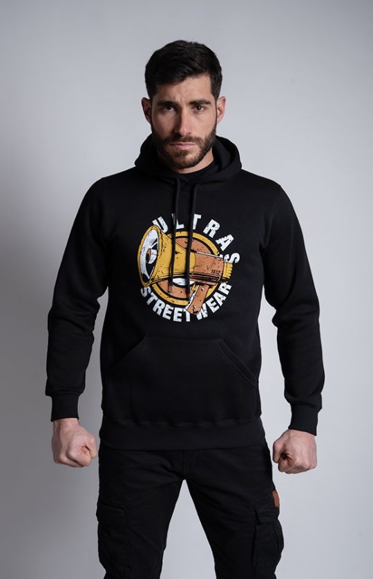 Hoodie "Loudspeaker" Black