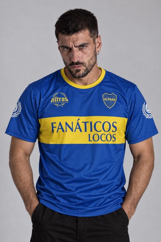 Jersey "Fanaticos Locos" Blue - Yellow