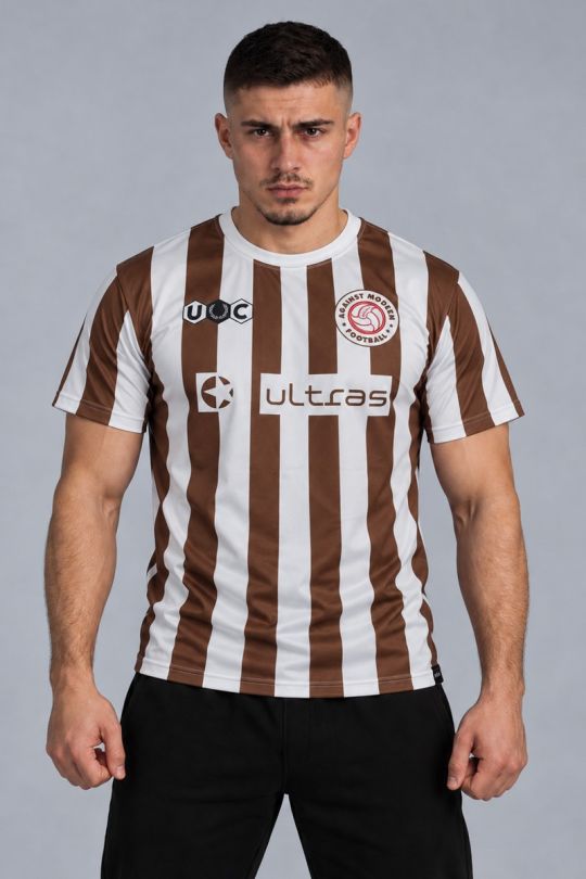 Jersey "Old Style Ultras" Brown - White