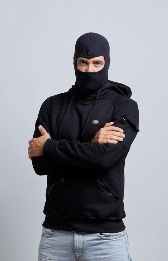 NFF Fullface Hoodie Black