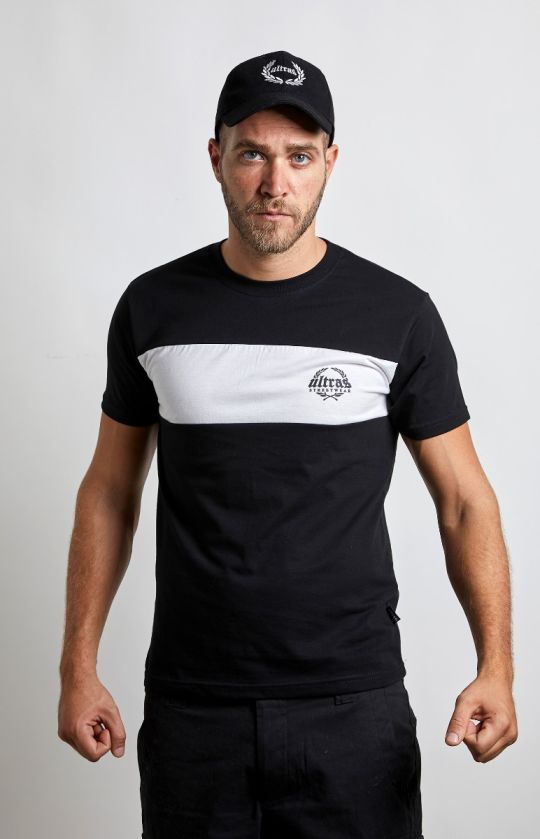 T-shirt White Stripe