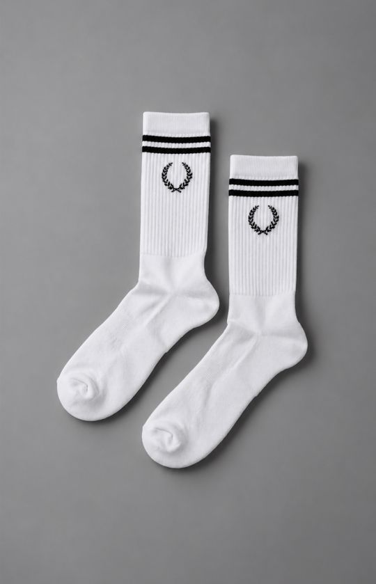 Socks "Laurel" White