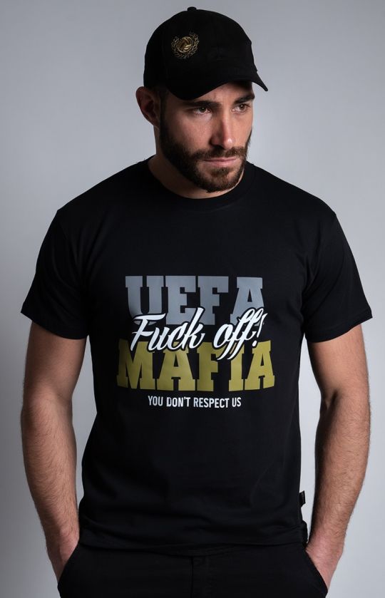 T-shirt "Uefa Mafia" Black