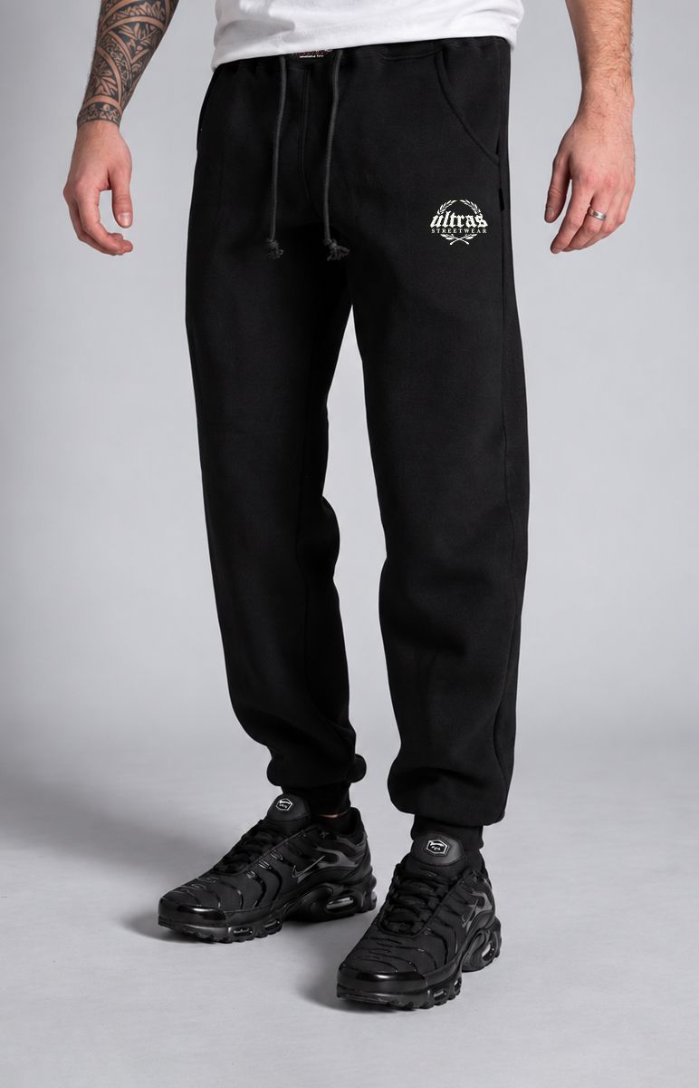 Black Slim Pant - Ultras Streetwear 