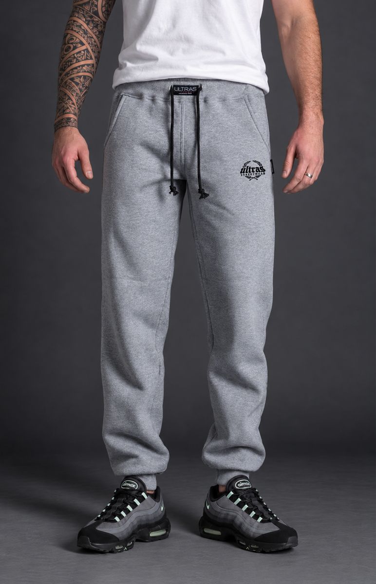 Grey Slim Pant - Ultras Streetwear 