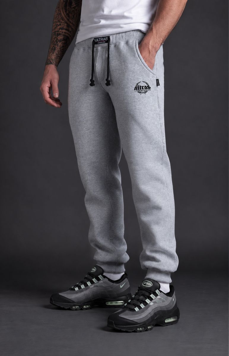 Grey Slim Pant - Ultras Streetwear 