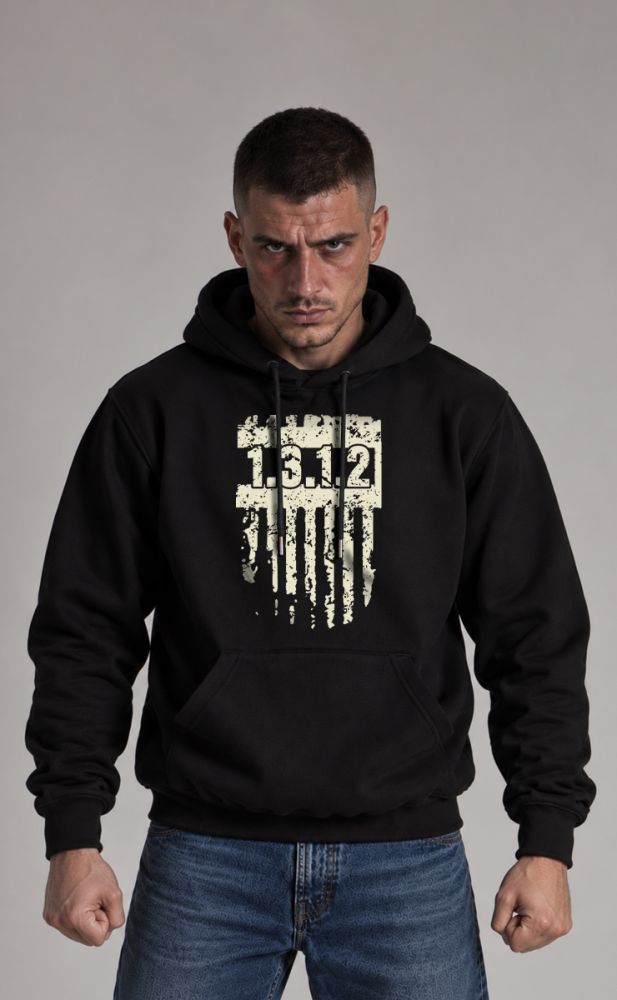 Hoodie "1312" Black