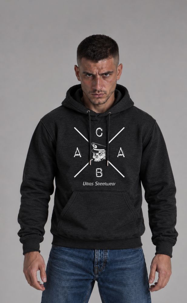 Hoodie "ACAB" Dark Grey