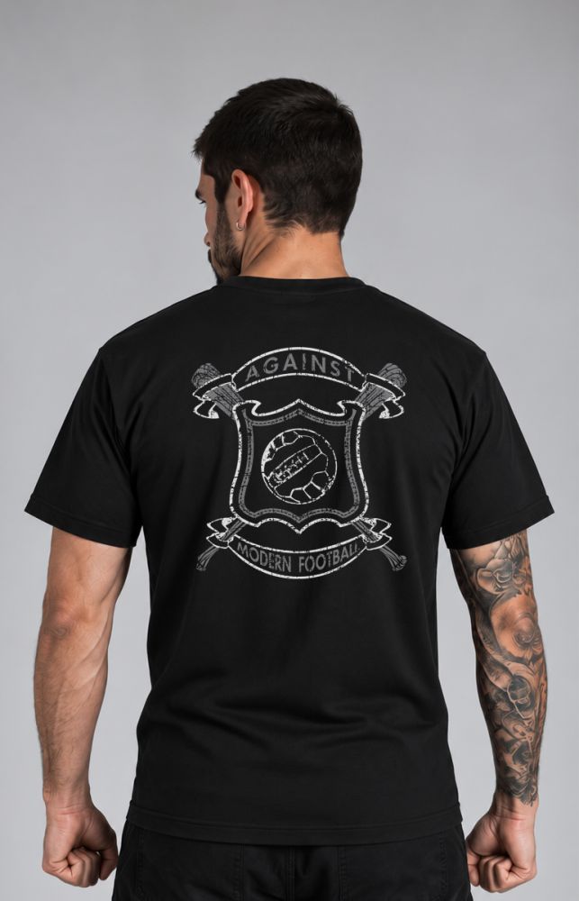 T-shirt "Ultras Against Modern Football" Black