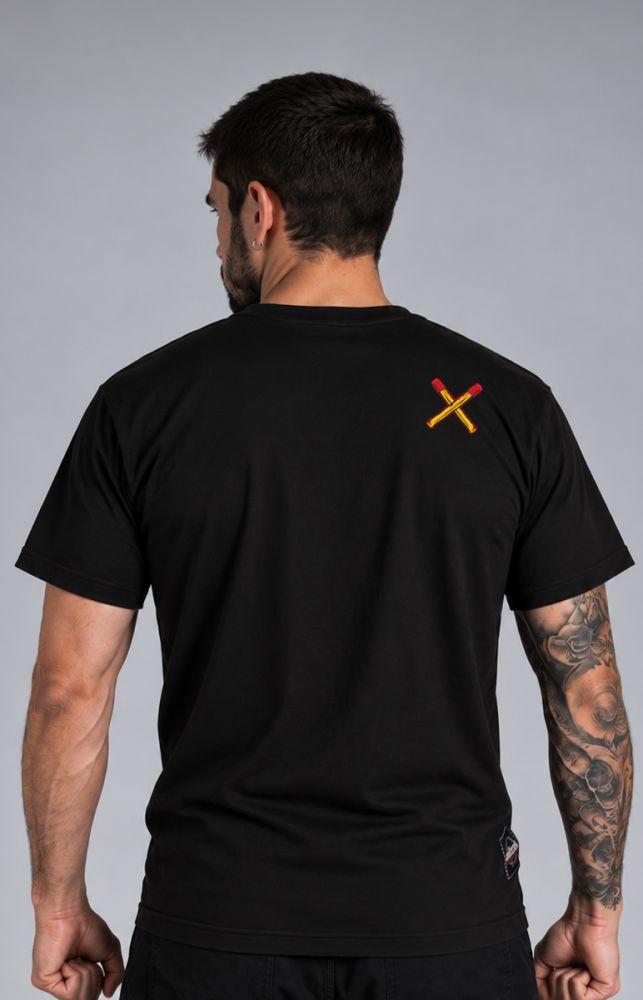 T-shirt "Ultras Streewear" with Pyro Black