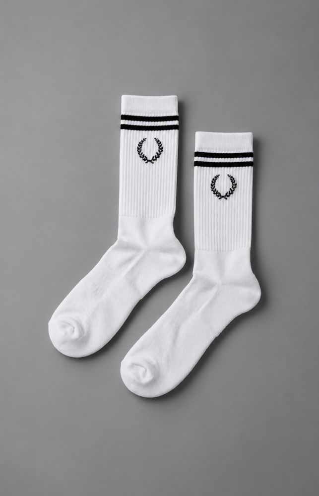 Socks "Laurel" White