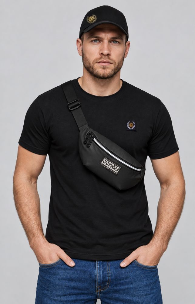 Waist Bag "For the Streets" Black