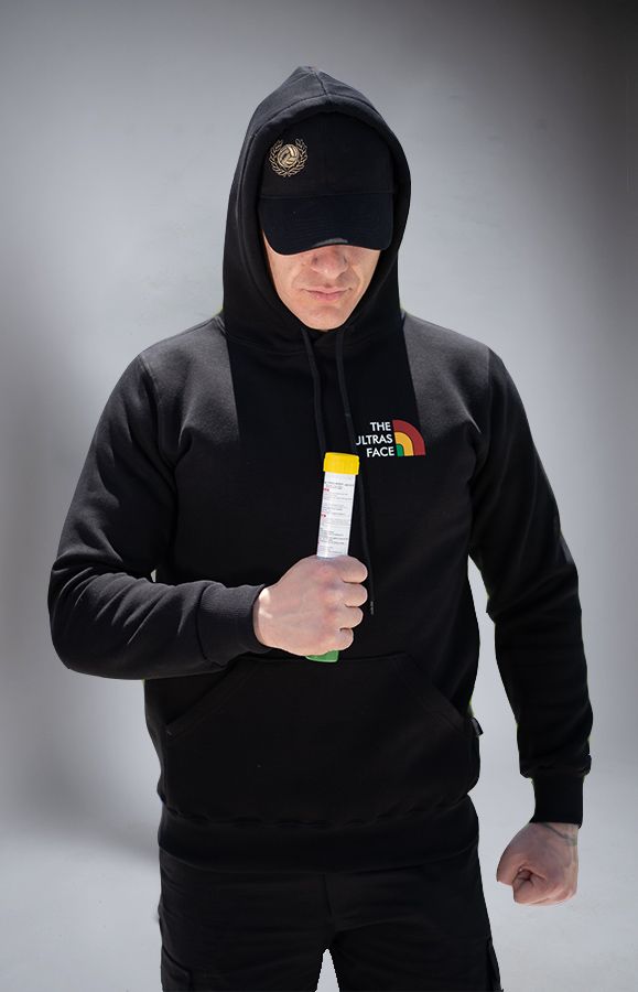 Hoodie "Ultras Face" Black 