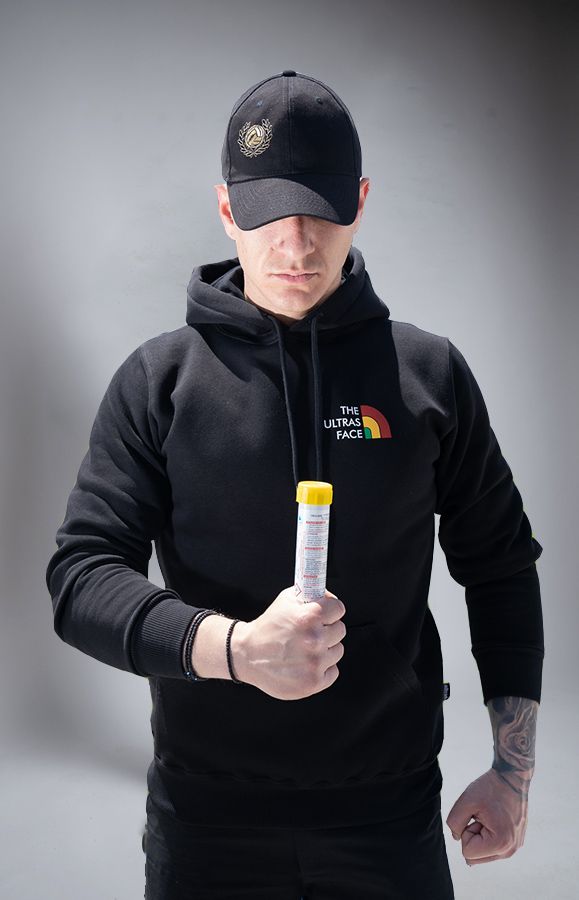Hoodie "Ultras Face" Black 