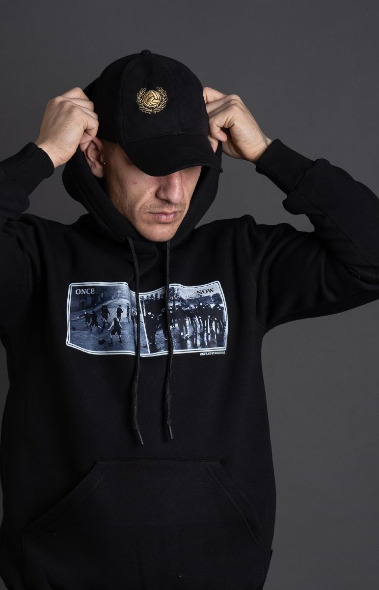 Hoodie "ONCE-NOW" Black 