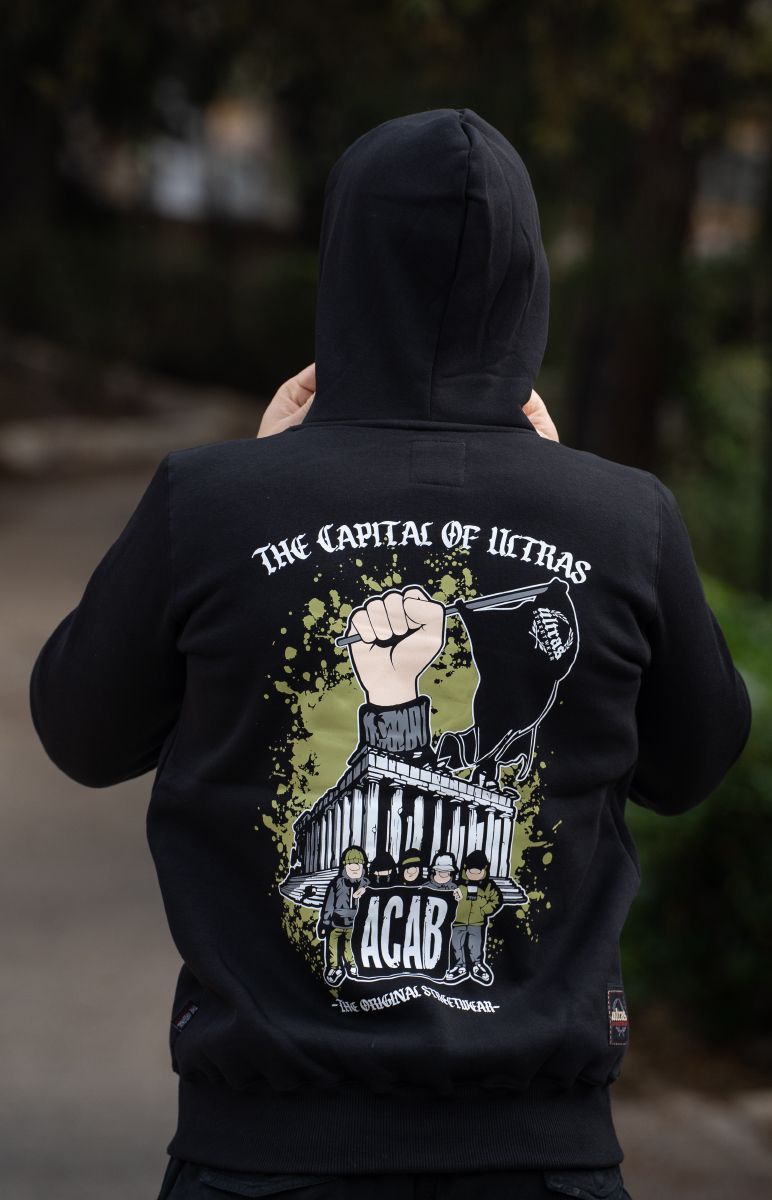 Hoodie "Capital Of Ultras" Black 