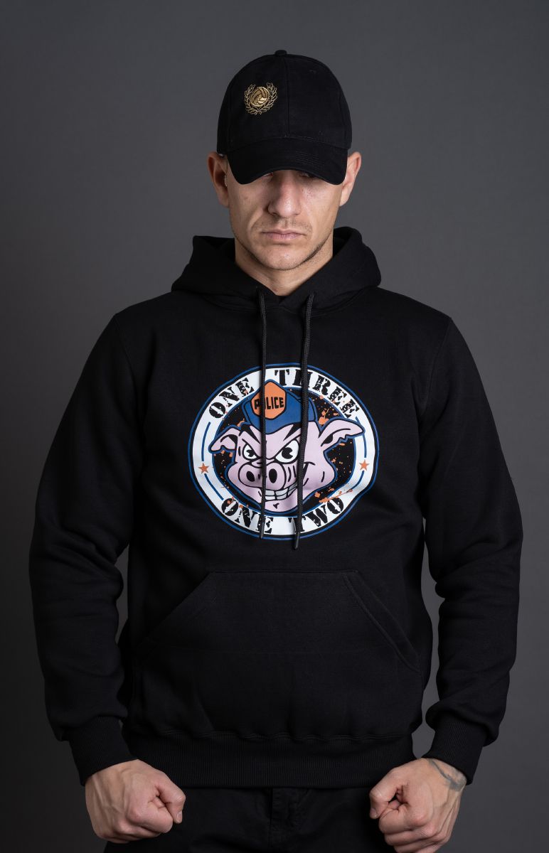 Hoodie "ACAB Pig" Black 