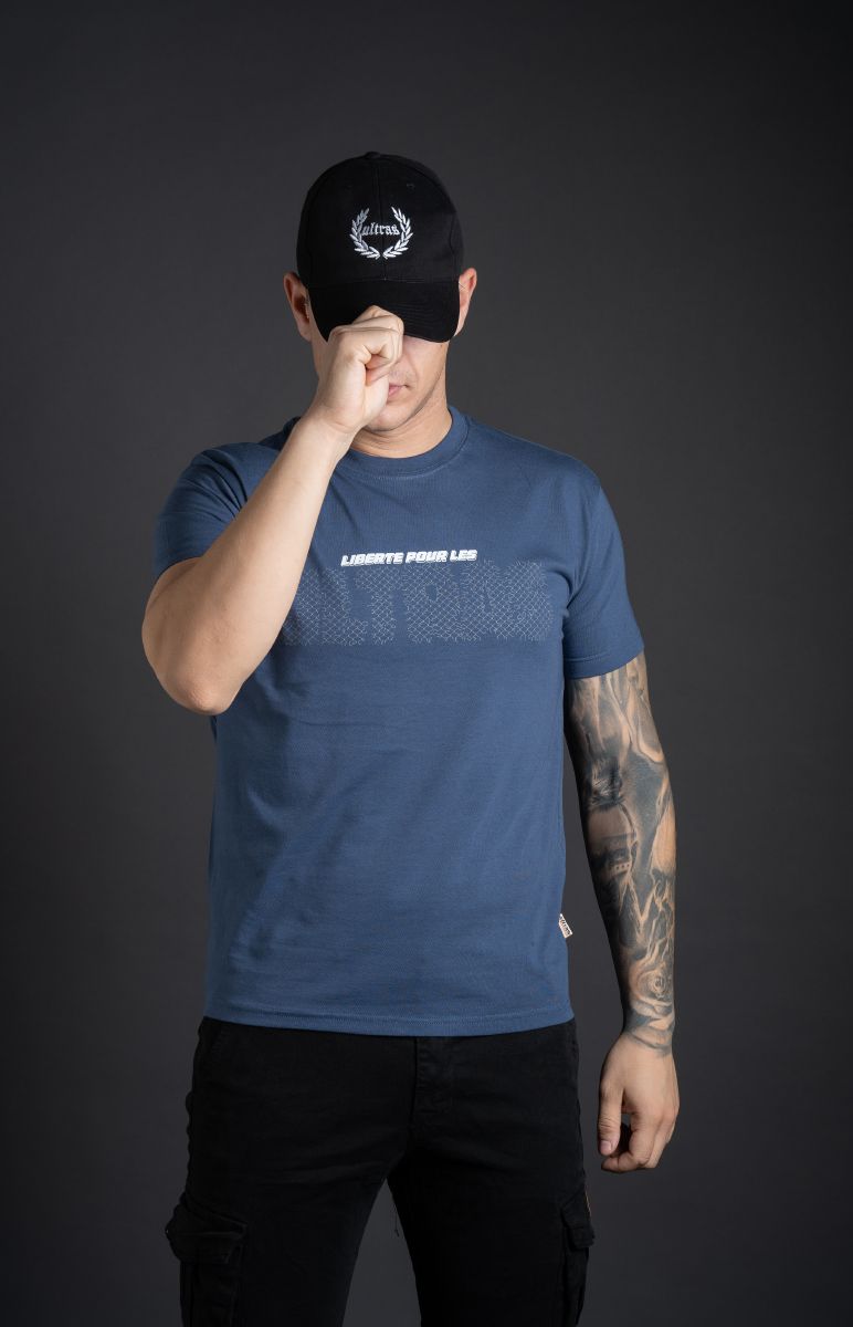 T-shirt "Liberte" Denim