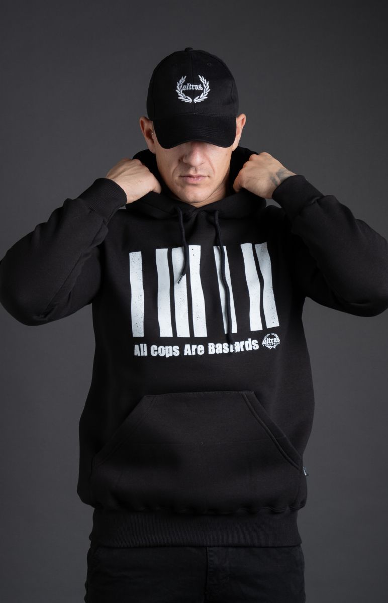Hoodie "ACAB BARCODE" Black