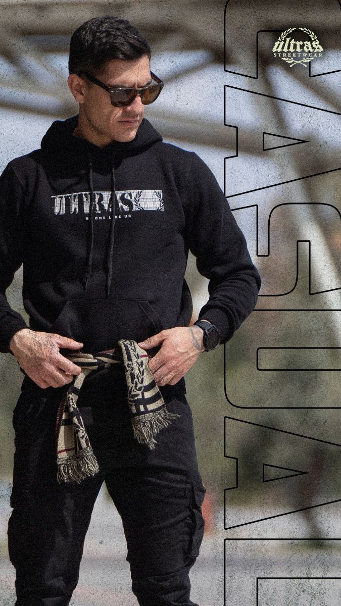 Hoodie "Ultras Casual" Black 