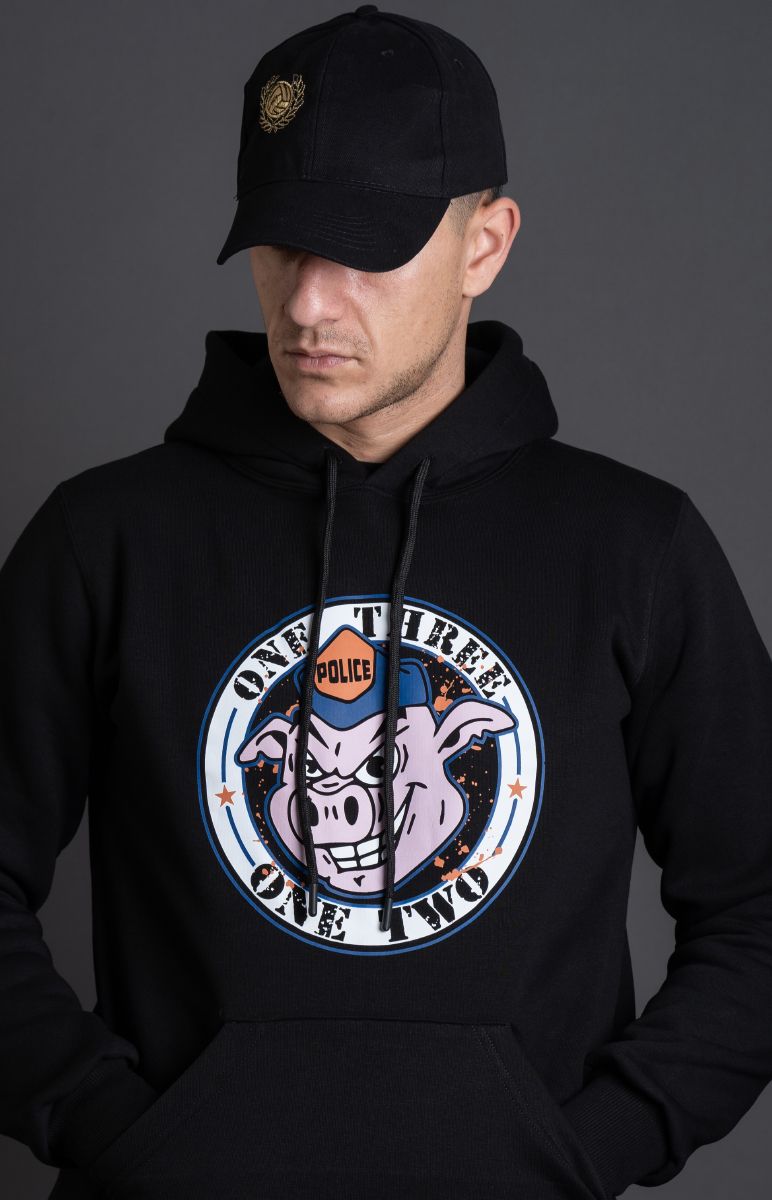 Hoodie "ACAB Pig" Black 